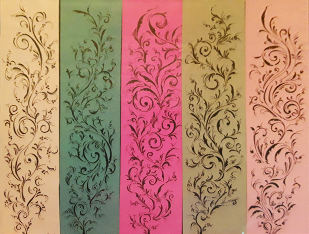 Bookmarks  Vegetal Decoration